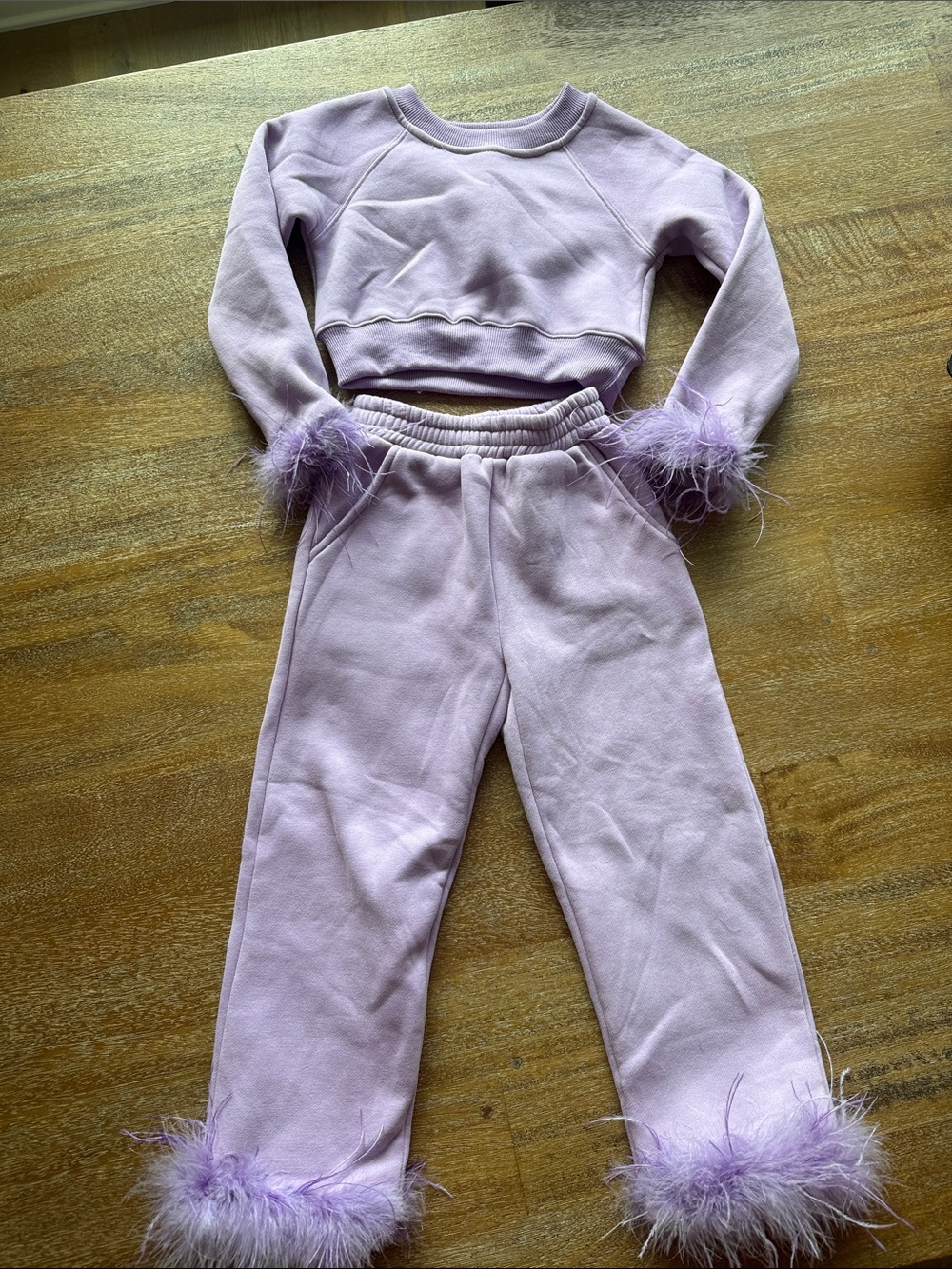 lola Lilac Crewneck Sweatshirt